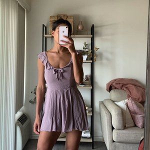 Ruffle Tie Romper